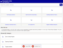 Tablet Screenshot of greentechindia.net